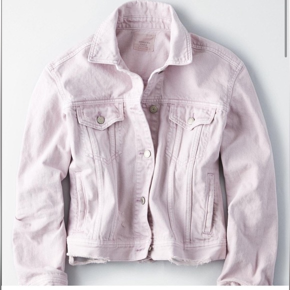 AE Distressed Jean Jacket - Picture 3 of 6